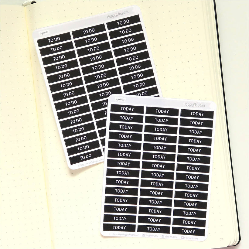 Bullet Journal Stickers